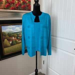 MING WANG 2pc sweater size XL